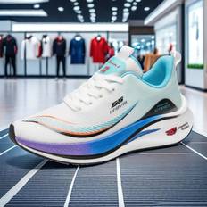 Carbon Plate Marathon Shoes Men Casual Sneakers - Blue