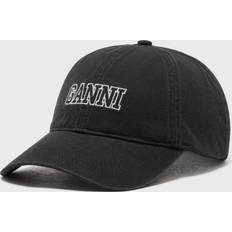 Ganni Dame Kasketter Ganni Cap Hat - Black