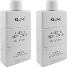 Keune Hair Dyes & Colour Treatments Keune Keune Tinta Cream Developer 6% 20 Volume 1000mL Pack Of 2