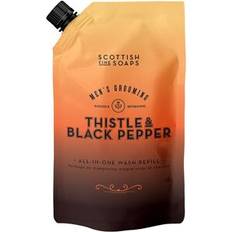 Scottish Fine Soaps Thistle Black Pepper All In One Wash Refill 1.2l