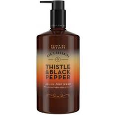 Scottish Fine Soaps Thistle Black Pepper All In One Wash 500ml Pump
