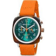 Briston Clubmaster Classic Chrono Summer Vibes Orange Watch