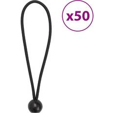 vidaXL Bungee Cords with Balls 50 pcs