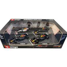 1:43 Model Kit BBurago F1 Red Bull Racing 4 Pack Verstappen Champion Set