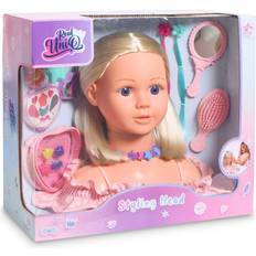 Real UniQ Blonde Frisör Och Sminkhuvud