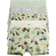 H&M Trunks 5-pack - Light Green/Tractors (1010214047)