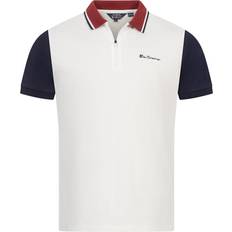 Ben Sherman Classic Herren Polo-Shirt - Weiss
