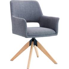 Loungestühle MID.YOU Armlehnstuhl Grau Loungestuhl