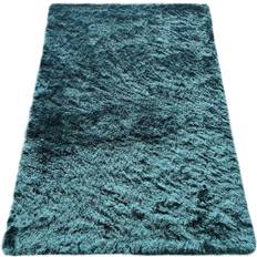 Silky Shaggy Rug - Emerald / 200 cm