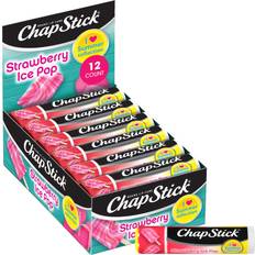 Skincare ChapStick Lip Moisturizer Strawberry Ice Pop 12-Pack