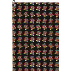 WHIBOS Technicolor Dreamcoat Golf Towel