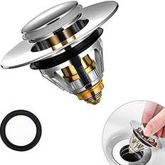 Abnii Universal Sink Strainer Spring Core Pop Up Drain Plug