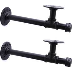 Industrial Pipe Shelf Brackets 2 12 Inch