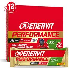Enervit Performance Energy Bar Apple Box of 12 Bars