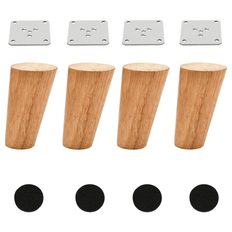 Wood Table Legs Spactz Wood 4 Inch Tapered Furniture Legs Set Table Leg