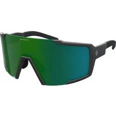 Scott Solglasögon Scott Sunglasses Shield - Black/Matt Green/Chrome