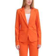 Orange Blazers Ichi Kate Fitted Blazer