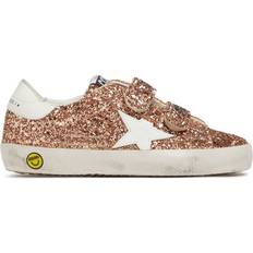 GOLDEN GOOSE Old School Glitter Sneakers - White