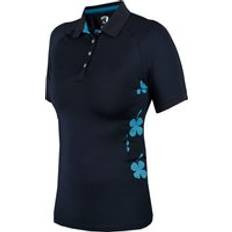 Horka Women's Polo Shirt Lucky Clover - Bleu