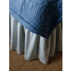 Blå Sengekapper Mille Notti Sengetæppe Stripe Lyseblå 140x220x54 cm Sengekappe Blå, Beige