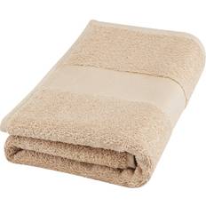 Bullet Charlotte Badhandduk 50 x 100 cm Med Logotyp - Badlakan Beige