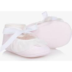 Baby Girls Ruffle Pre-Walker Shoes - Pink