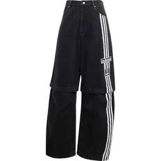 Adidas Men Jeans adidas Adibreak Denim Two-In-One Pants - True Black Denim