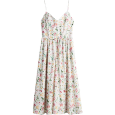 H&M Strappy Dress - White/Floral