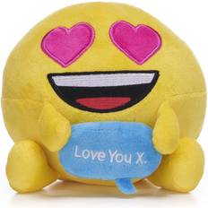Emoji 18 cm Hjärta Ögon Love You X! Plyschleksak