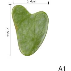 Dechoicelife Natural Jade Guasha Massager Stone Gua Sha Board