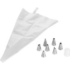 Lakeland 7 Pc Small Piping Nozzles & Bag Set Icing Bag & Nozzle