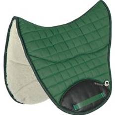 Numnah Saddle Pads Cotton And Wool Saddle Pad For Horse - Vert