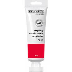 PlayBox Färger PlayBox Akrylfärg Röd 75 ml