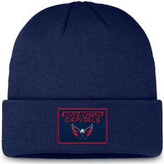Fanatics Beanies Fanatics Men's Navy Washington Capitals Authentic Pro Cuffed Knit Hat