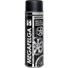 Deco Alloy Wheel Acryl Spray Paint 500 ml Car Rims Moto Auto Black Satin