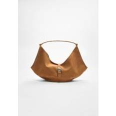 Stradivarius Kubica Bag Pale - Camel