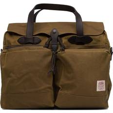 Cotton Briefcases Filson Men's 24 Hour Tin Briefcase - Brown