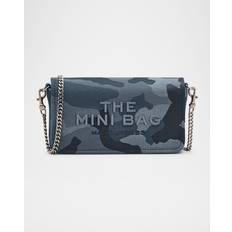 Marc Jacobs Blue Crossbody Bags Marc Jacobs The Camo Jacquard Chain Mini Bag - Blue