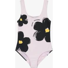 Pink Bathing Suits Marc Jacobs Girls Daisy Print Swimsuit - Pink
