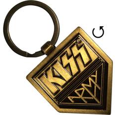 Kiss Gold Army Pennant Keychain