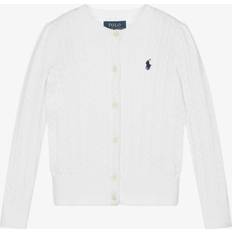 Ralph Lauren Børnetøj Ralph Lauren Kids Strik - Optic White/Navy Bluser