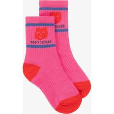 Bobo Choses Underkläder Bobo Choses Joyful Face Korta Strumpor - Fuchsia
