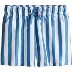 H&M Printed Swim Shorts - Blue/White Striped (1265468005)