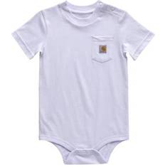 Purple Bodysuits Carhartt Pocket Short Sleeve Bodysuit - Fresh Lavender