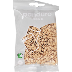 Panduro Rörpärlor Midi 1000 st Beige Ø5 mm