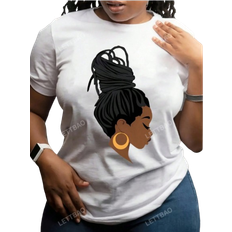 Shein Plus Womens Short TShirt