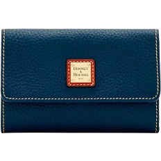 Dooney & Bourke Wallet, Pebble Grain Flap Wallet - Black