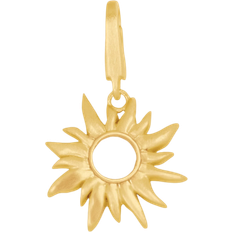 22k Charms & Vedhæng ByBiehl Sun Wild Vedhæng Small - Forgyldt Metalblanding