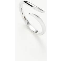 Missoma White Gold Rings Missoma Fine Open Claw Ring - White Gold