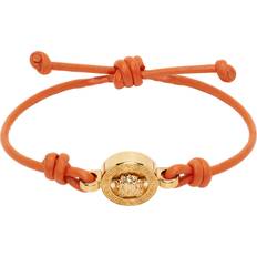 Versace Medusa '95 Leather Bracelet - Orange